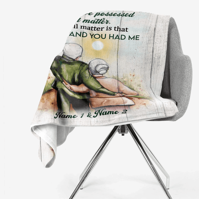 When We Get To The End Of Our Lives Together, Family Custom Blanket, Gift For Family, Couple