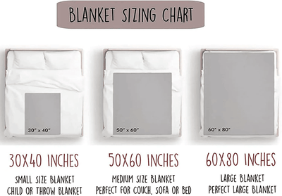 Personalized Baby Elephant Blankets - Baby Blanket for Girls with Name - Custom Gift for Baby - Fleece, Sherpa Baby Blanket