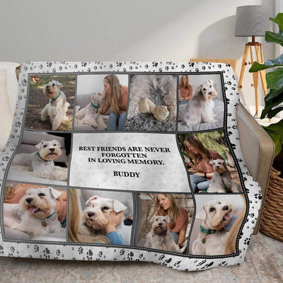 Upload Photo, Custom Quotes Blanket For Dog, Cat Lovers