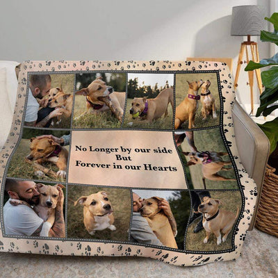 Upload Photo, Custom Quotes Blanket For Dog, Cat Lovers