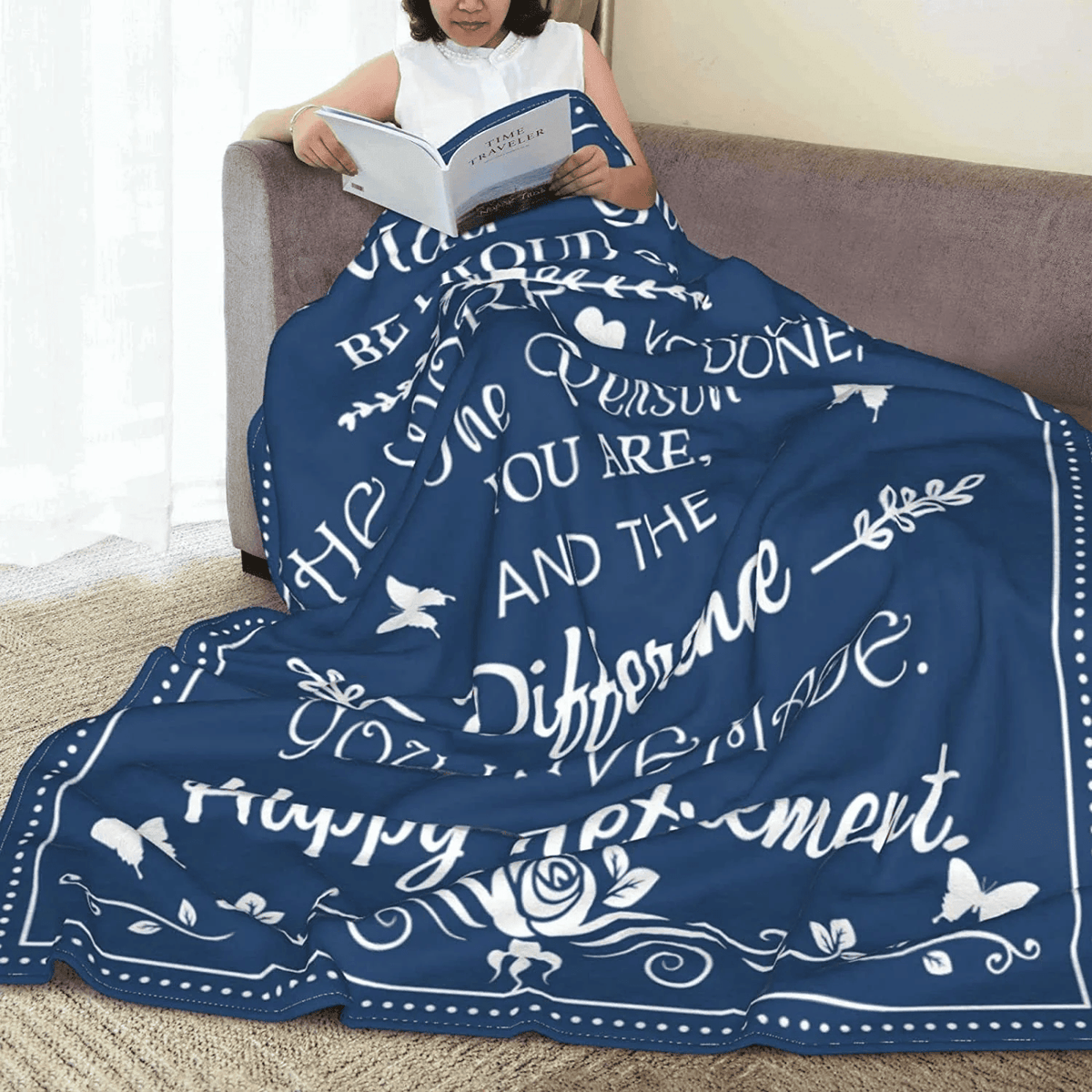 Retirement Gifts For Women 2022 Blanket Retired Gifts For Men Women Happy Retirement Gifts For Men 2021