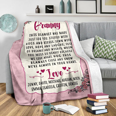 Grandma/Mom/Grandpa/Papa Blanket