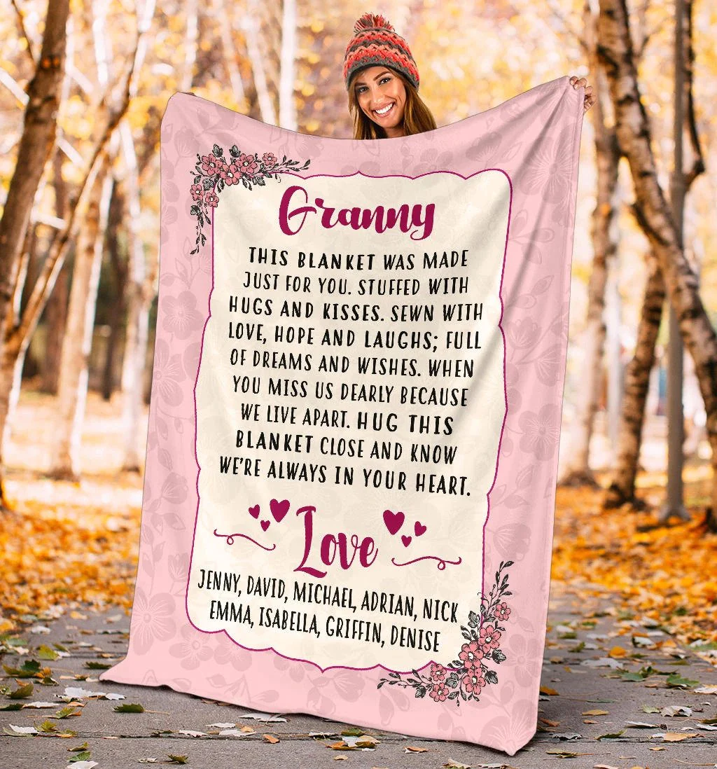 Grandma/Mom/Grandpa/Papa Blanket