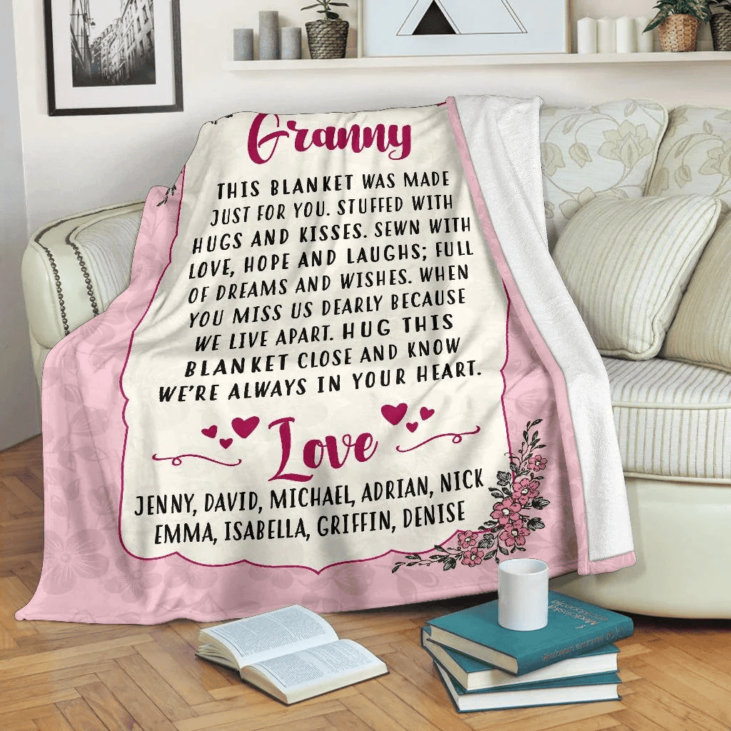 Grandma/Mom/Grandpa/Papa Blanket