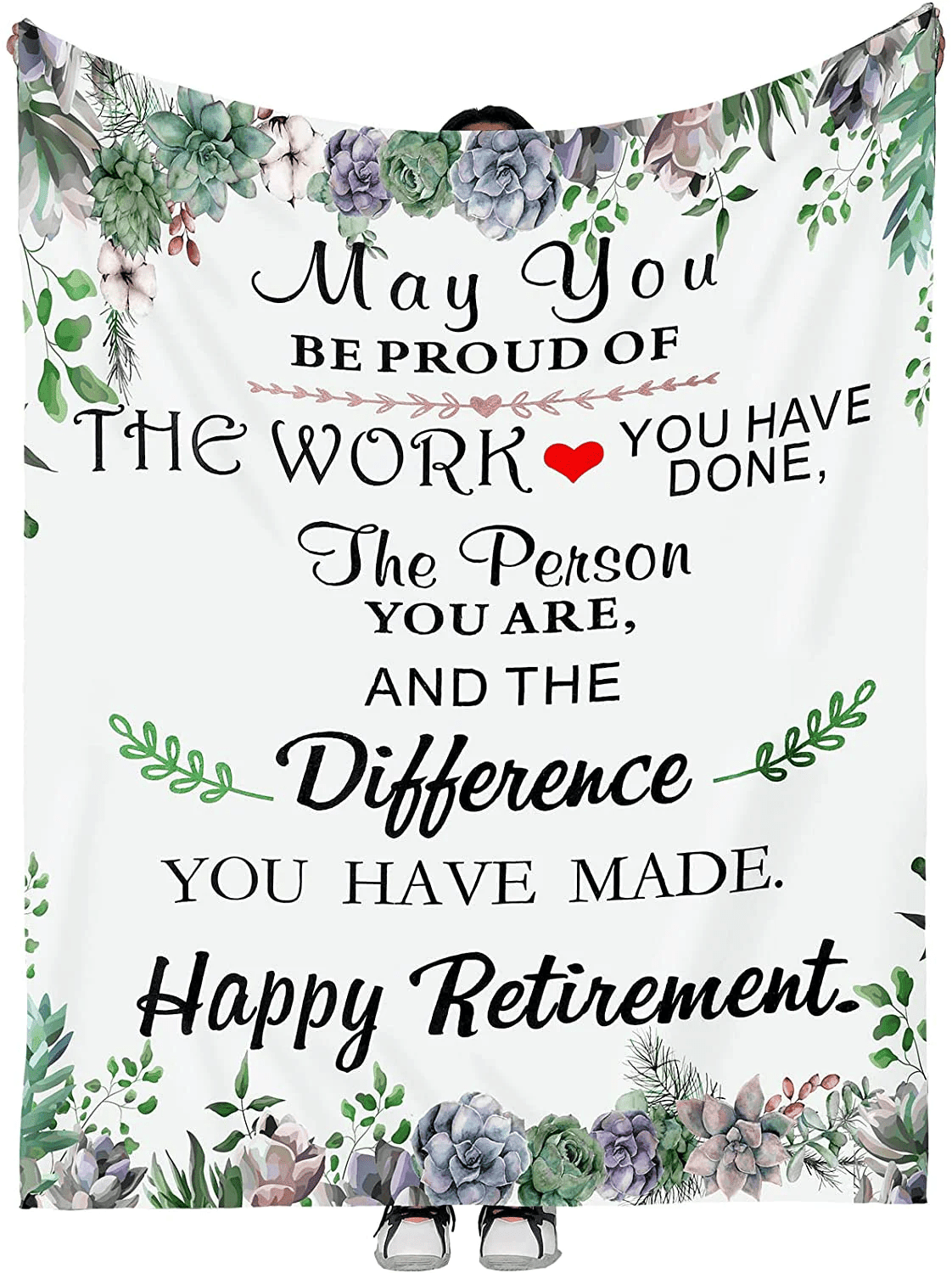 Happy Retirement Gifts For Women Men Blanket 60 X 50 Inches Retired Throw Blankets Flannel Blanket Retirement Gifts Lightweight Shaggy Blankets Home Decor For Nurse Coworker Friend Gifts Bedding Sofa
