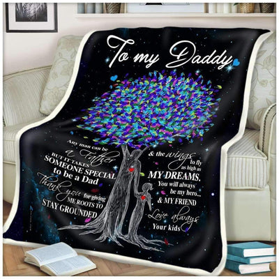 You Will Always Be My Hero Blanket Gift For Dad On Father's Day