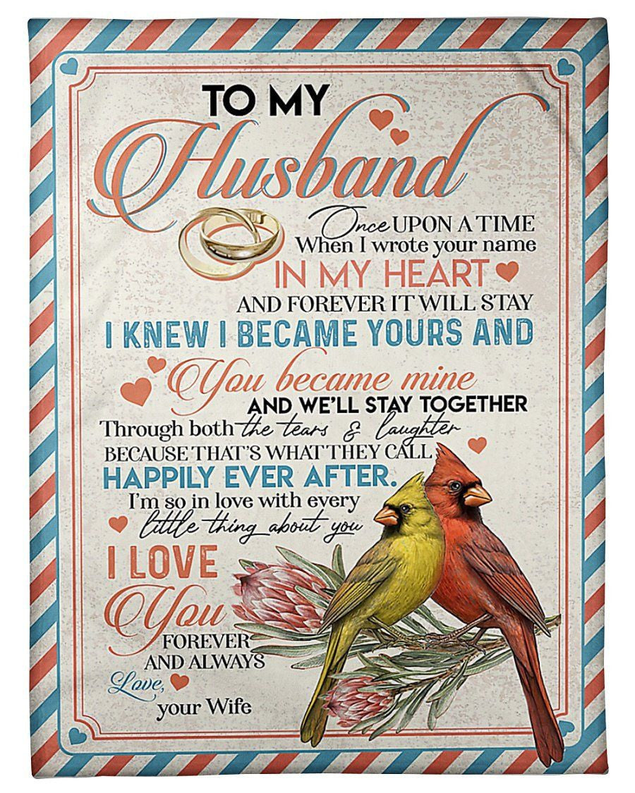 I'm So In Love With Every Little Thing With You Great Gift For Husband Fleece Blanket