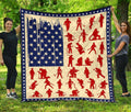Firefighter Flag Trending Gift For Firefighter Blanket