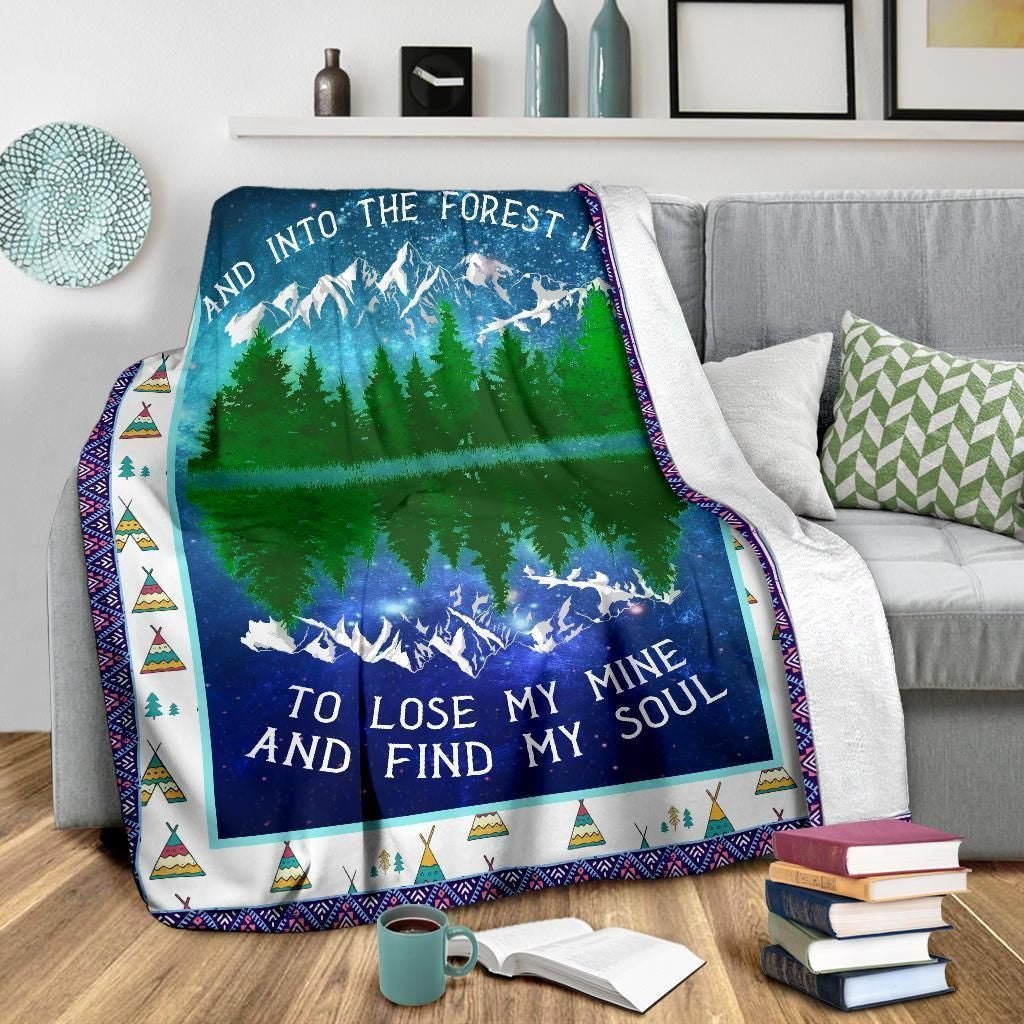 Gift Idea For Camping Lovers Camping Fleece Blanket