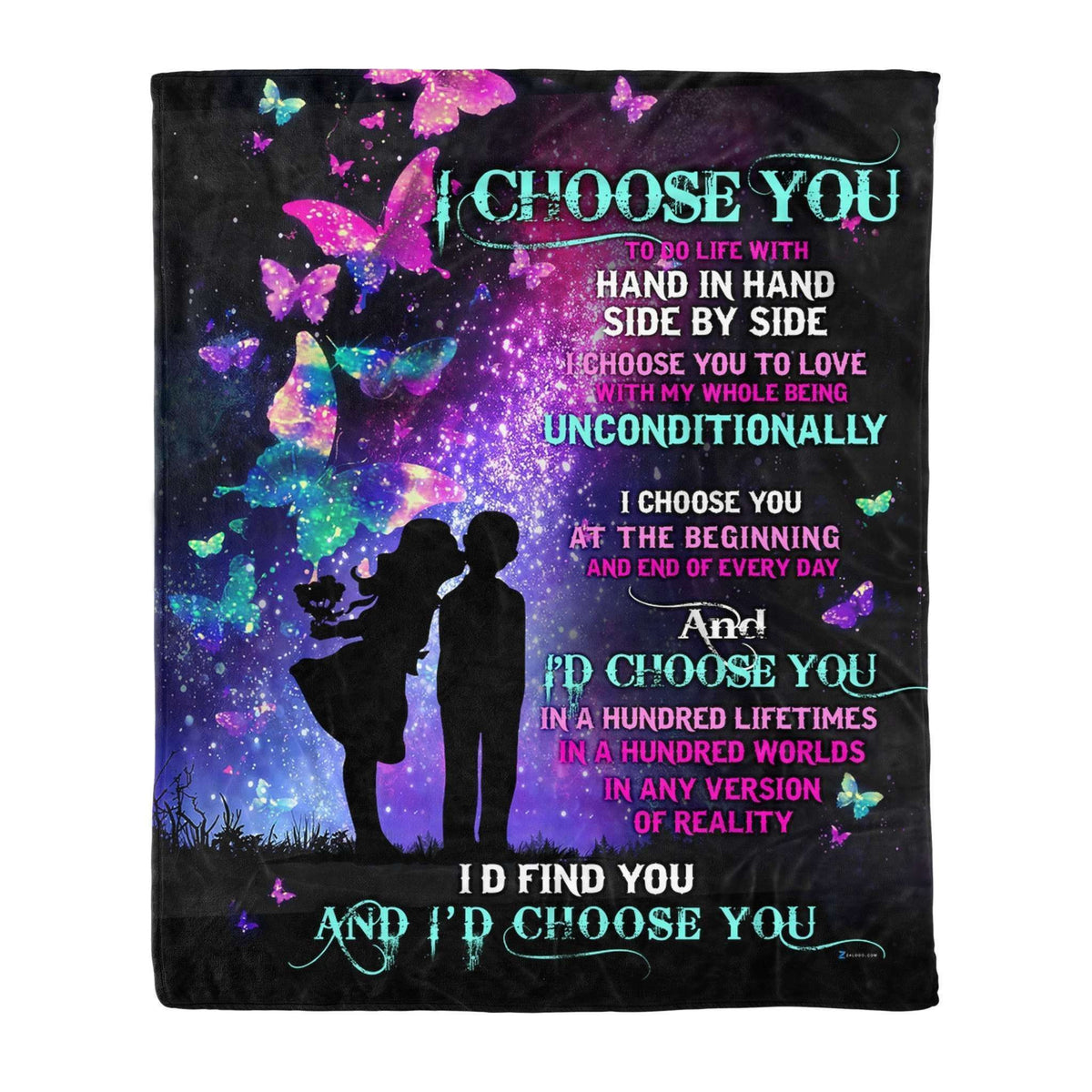 Fleece Blanket - I Choose You