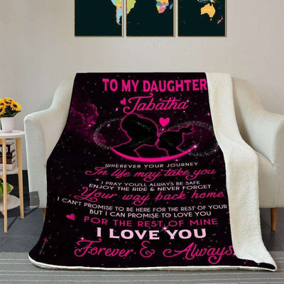 Blanket Giving Daughter Tabatha Never Forget Your Way Back Home