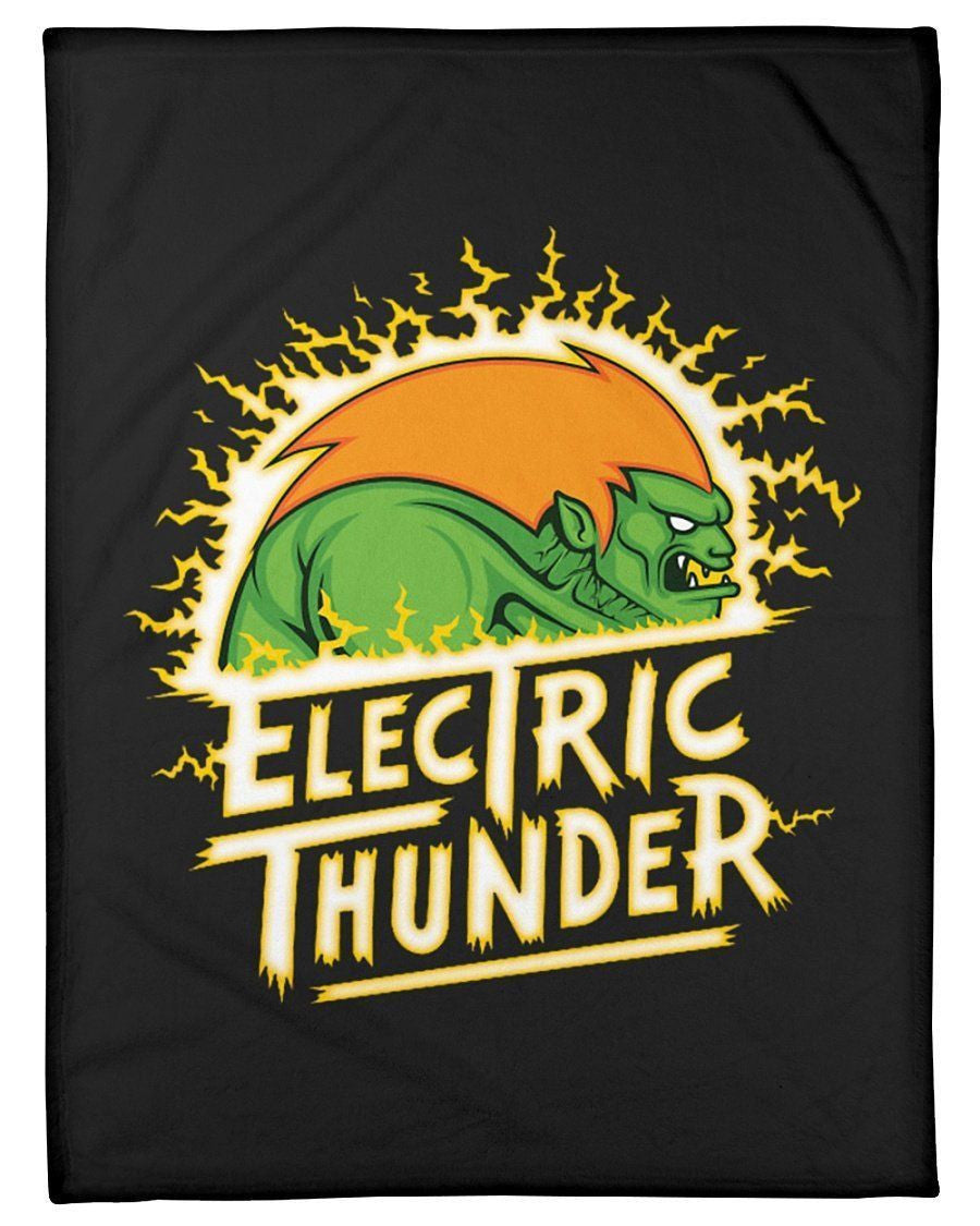 Electric Thunder Fleece Blanket