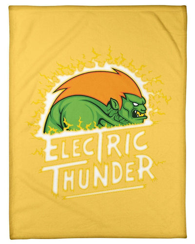 Electric Thunder Fleece Blanket