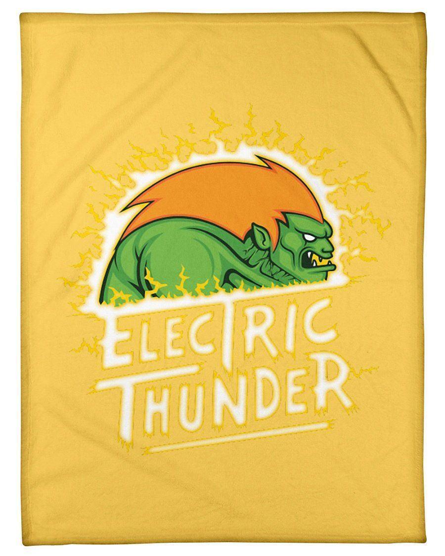 Electric Thunder Fleece Blanket