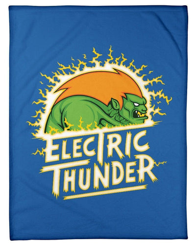 Electric Thunder Fleece Blanket