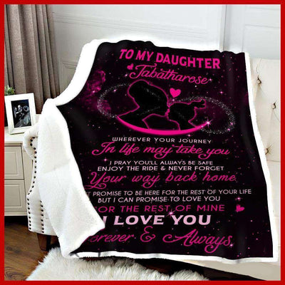 Blanket Giving Daughter Tabatharose Never Forget Your Way Back Home