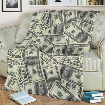 Do You Need Dollar Pattern Print Design Fleece Blanket