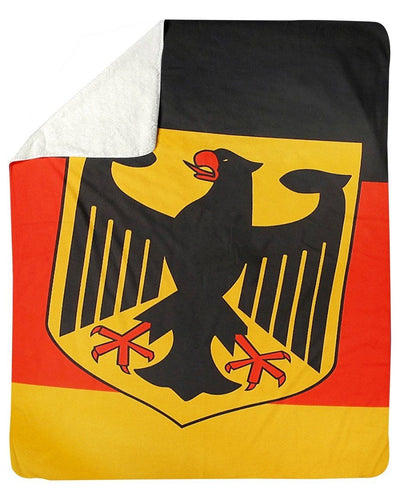 German Flag Gift Fleece Blanket