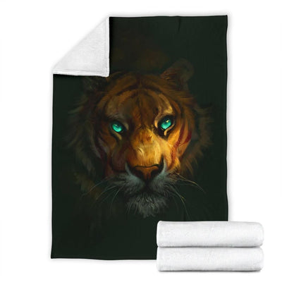 Legendary Tiger Fleece Blanket Gift For Tiger Lovers