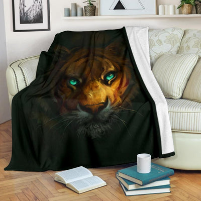 Legendary Tiger Fleece Blanket Gift For Tiger Lovers