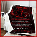 Blanket Gift For Son Levi Never Forget Your Way Back Home