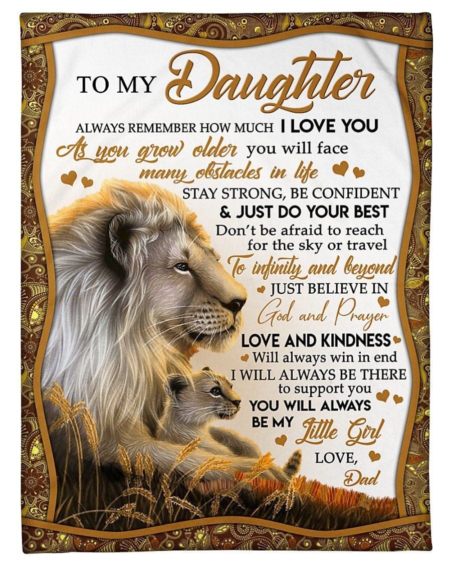 Birthday Gift For Daughter You'll Always Be My Baby Fleece Blanket Fleece Blanket