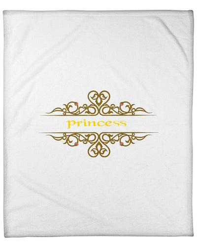 Princess Heart Pattern White Background 3d Printed Window Curtain Fleece Blanket