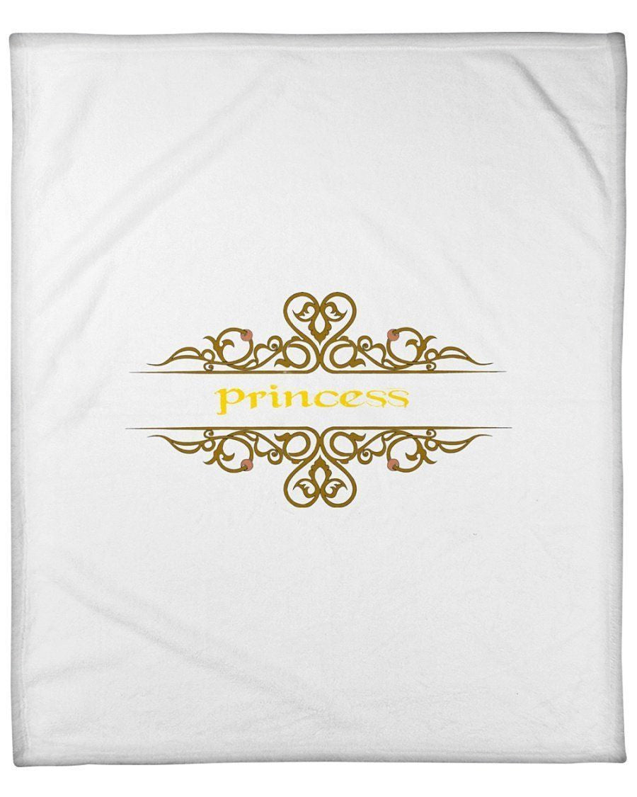 Princess Heart Pattern White Background 3d Printed Window Curtain Fleece Blanket
