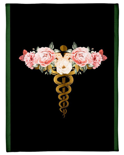 Veterinary Symbol Special Simple Custom Design Fleece Blanket