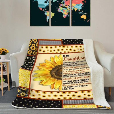 Iďż˝ll Always Be With You Blanket Gift For Daughter