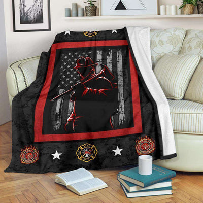 Blanket Gift For Firefighter Trending