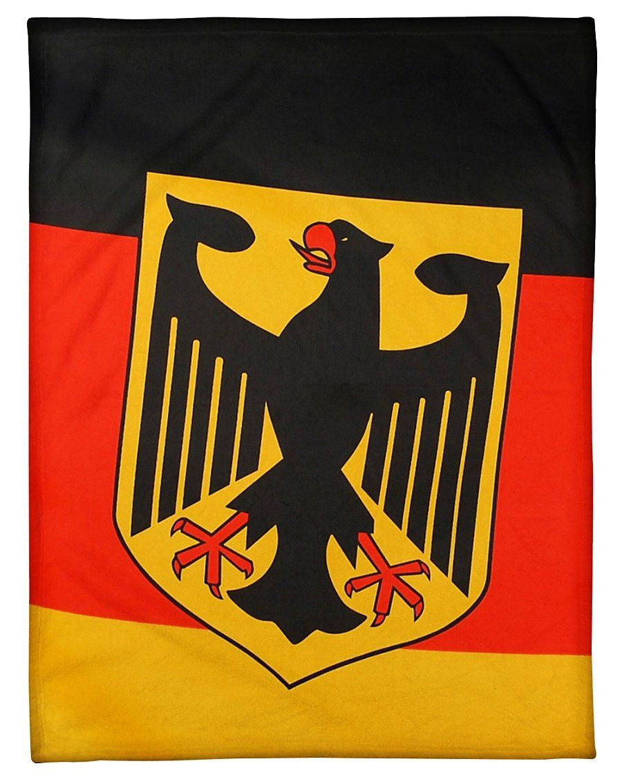 German Flag Gift Fleece Blanket