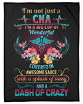 Wonderful Cna Quote Fleece Blanket