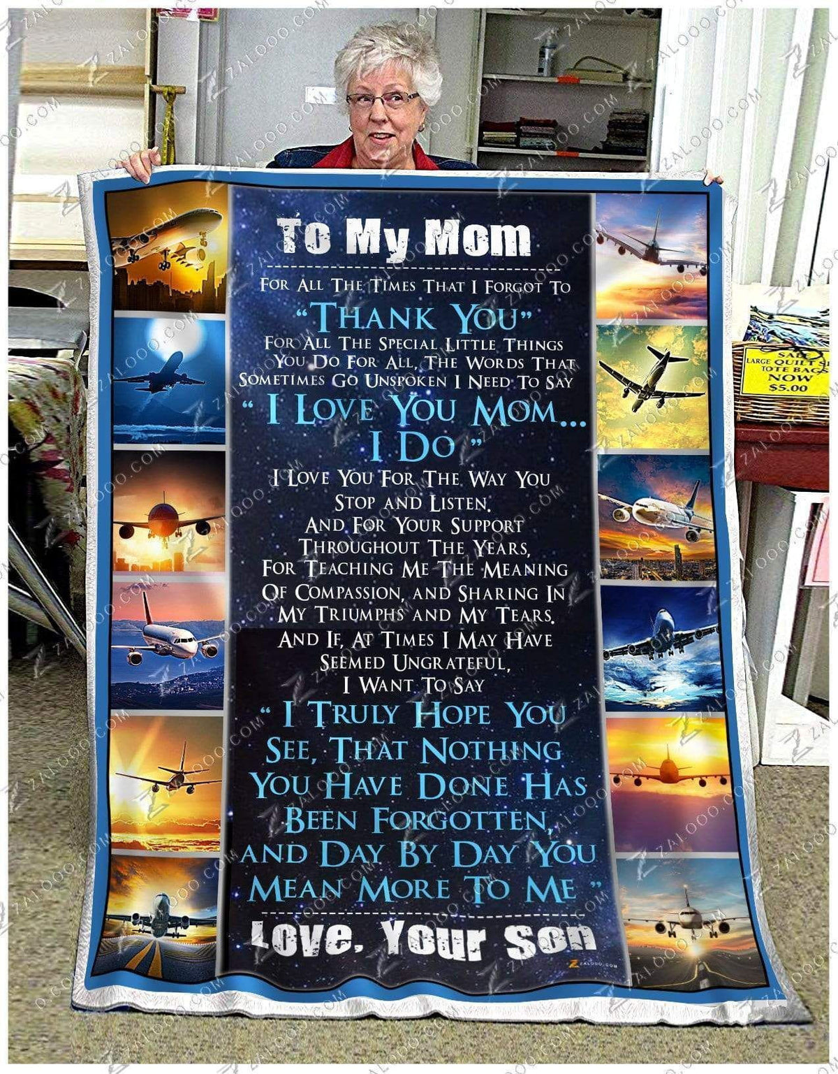 Mk - Blanket - Pilot - I Love You Mom... I Do