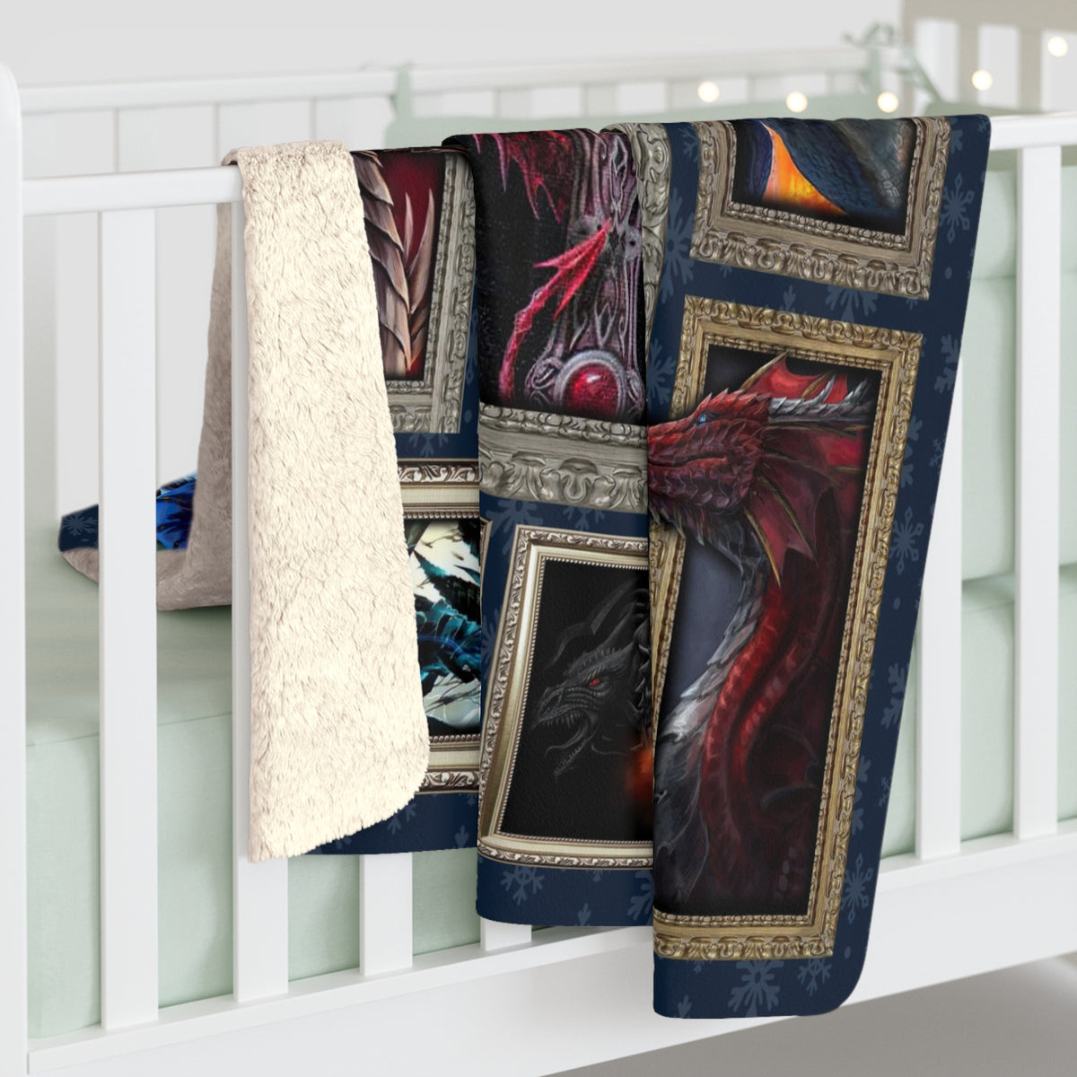 Dragon Lover Gift Fleece Blanket