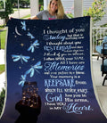 Dragon Blanket Gift For Girl I Thought Of You Today