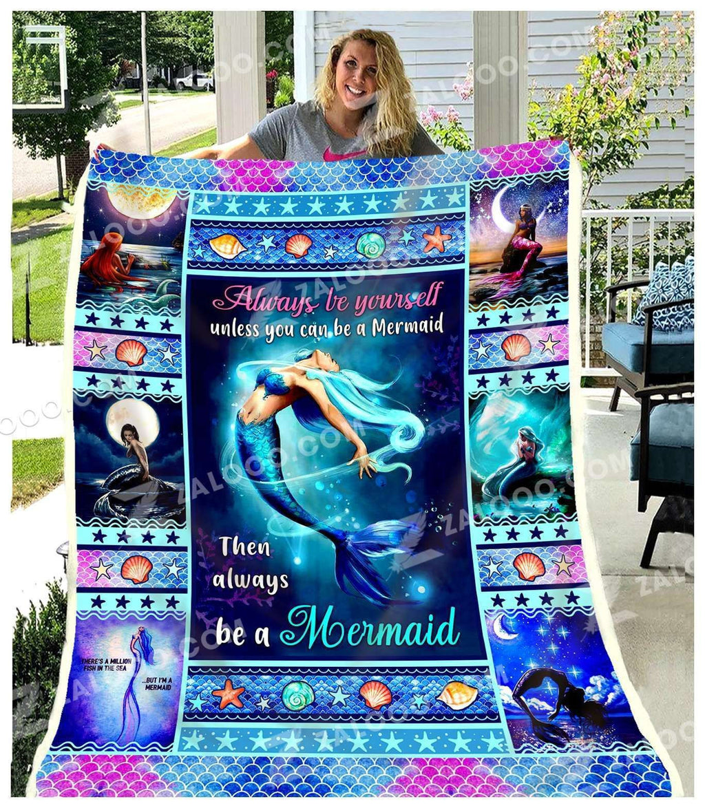 Fleece Blanket - Mermaid - Be A Mermaid