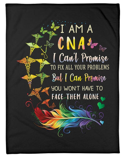 Cna I Promise Gift Fleece Blanket