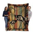 Allegedly 3d Ostrich Vintage Retro Fleece Blanket
