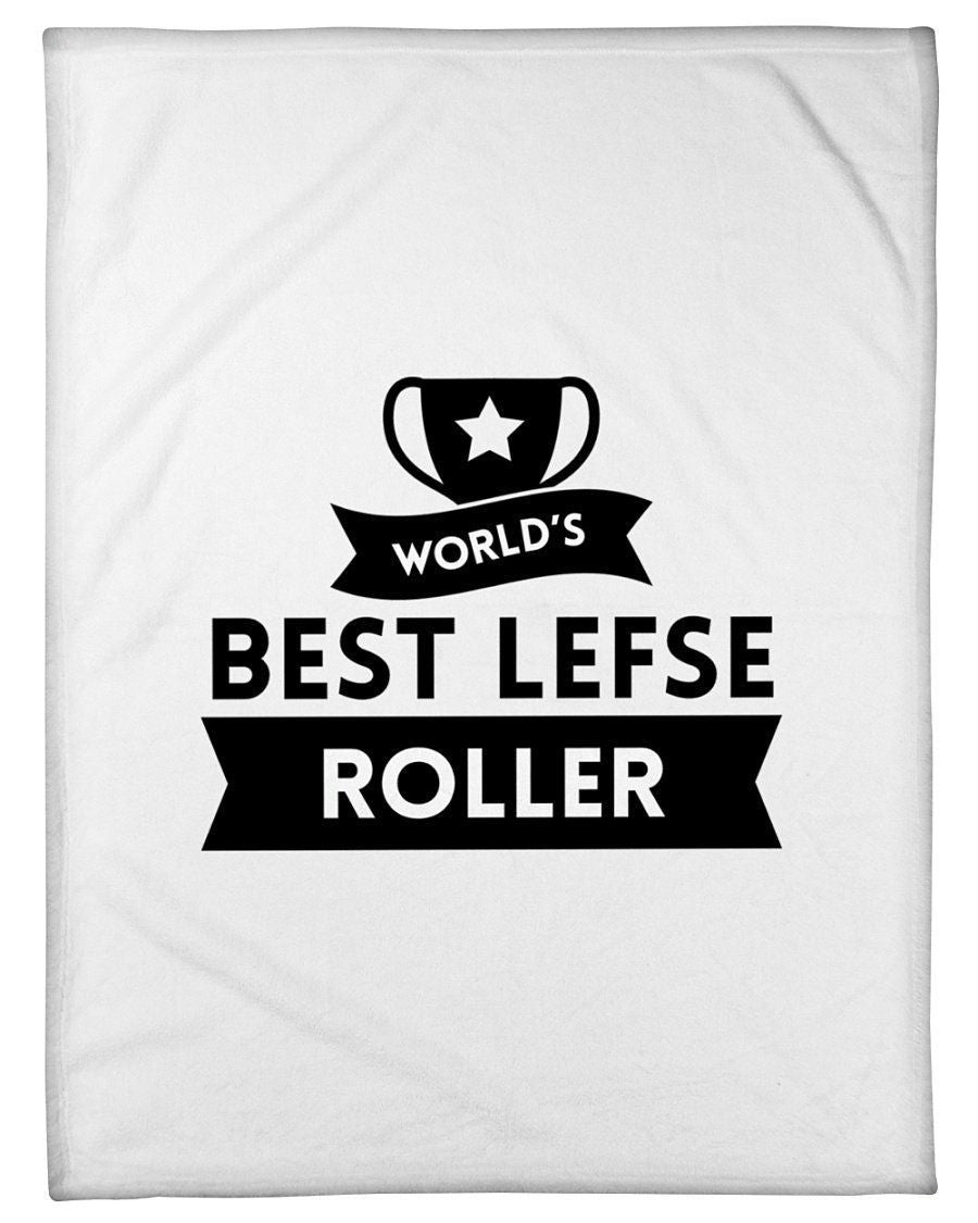 World Best Lefse Roller Fleece Blanket
