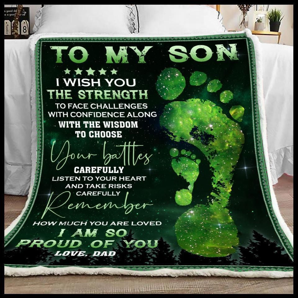 I Am So Proud Of You Blanket Giving Son