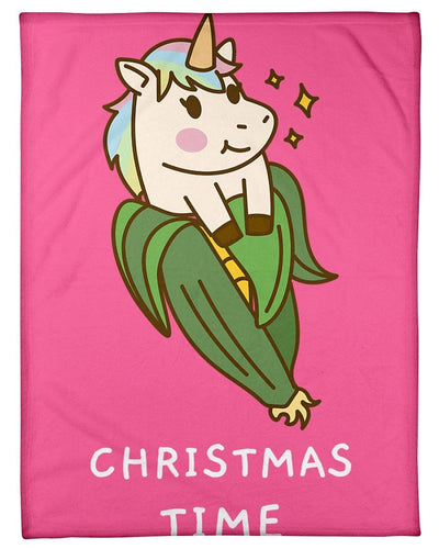 Unicron Christmas Time Fleece Blanket