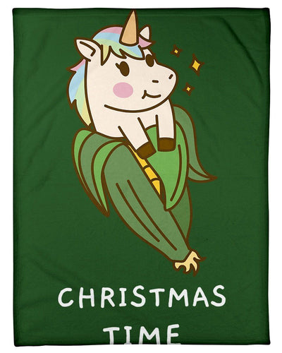 Unicron Christmas Time Fleece Blanket