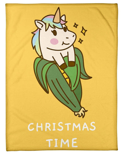 Unicron Christmas Time Fleece Blanket