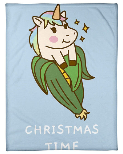 Unicron Christmas Time Fleece Blanket