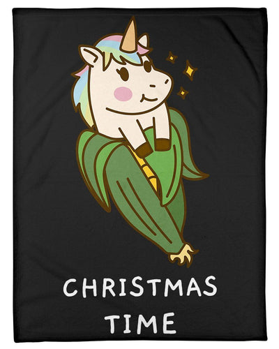 Unicron Christmas Time Fleece Blanket