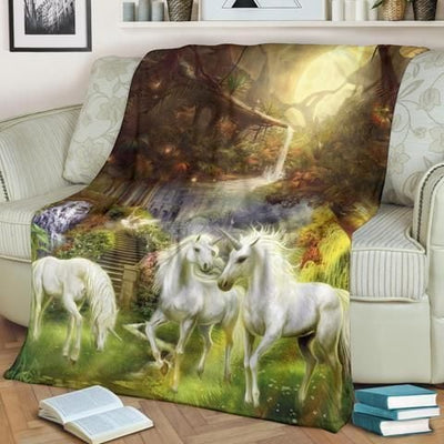 Unicorn Blanket Unique Design Gift For Unicorn Lovers