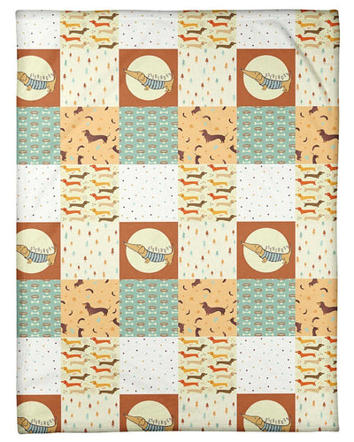 Best Gift For Dog Lovers Fleece Blanket