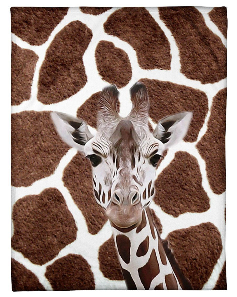 Lovely Phone Case Gift For Giraffe Lovers Fleece Blanket