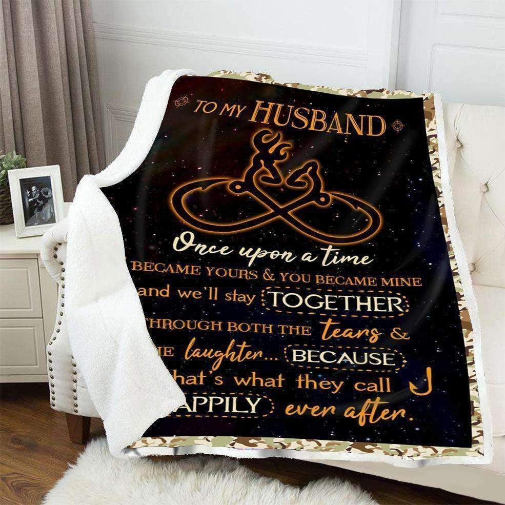 Blanket Gift For Husband Happily Ever After